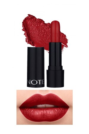 Deep Impact Lipstick Kremsi Dokulu Yarı Parlak Ruj 13 Impressive Red - Kırmızı - 3