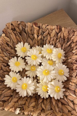 Deko-Kerze mit Blumenmuster, 5 Stück, als Geschenk für Verlobung, Verlobung - 4