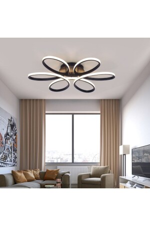 DEKORASYON Papatya Model Led 50cm, Tavan Lambası, Modern Aydınlatma, Dekoratif Şık Avize L12001050 - 3