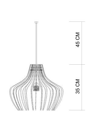 Dekoratif, Ahşap Avize ,modern Lazer Kesim Mutfak Yatak Odası Salon Sarkıt Ahtapot Avize Aydınlatma İconAvize40x35x005 - 9