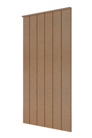 Dekoratif Duvar Paneli ( 54 X 105 Cm ) Boyanabilir Ahşap 10 Mm Ham Mdf Duvar Paneli - 2