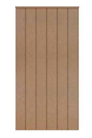 Dekoratif Duvar Paneli ( 54 X 105 Cm ) Boyanabilir Ahşap 10 Mm Ham Mdf Duvar Paneli - 6