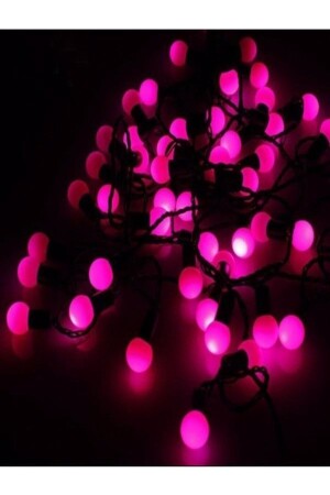 Dekoration Led Weihnachten Led Lichter 5mt Rosa Farbe Stecker Dekoration Weihnachten Licht Ball Led Rosa Led - 4