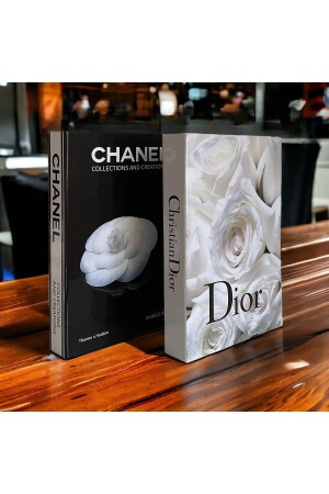 Dekorative Bücherbox von Dior & Chanel, 2er-Set - 2