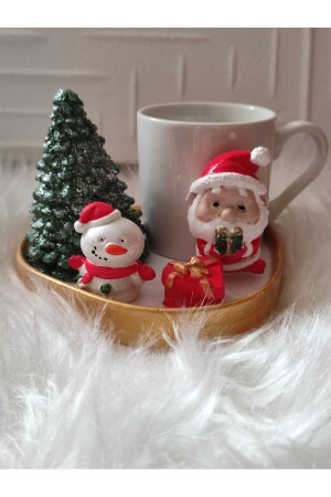 Dekoratives Kaffeetassenmodell mit Schneemann-Weihnachtsthema und Weihnachtsmann als Geschenk TYCYIW8EMN169881154776968 - 3