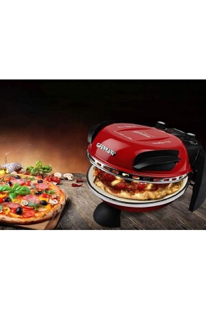 Delizia Pizza Machine 3 Pizzaofen Rot - 5