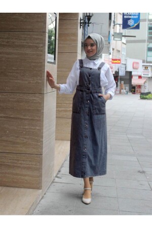 Denim Salopet 130 Cm - 1