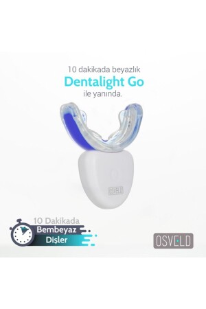 Dentalıght Go Mavi Işık Teknolojisi Ile Diş Beyazlatma Cihazı Beyaz - 2