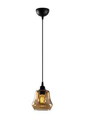 Denzel Special Design Sports Modern Smoked Glass Pendant Lamp Single Hall – Kitchen Kronleuchter bdenzel - 6