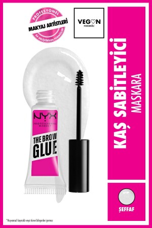 Der Brow Glue Instant Brow Styler – Transparente Wimperntusche zur Augenbrauenfixierung - 1