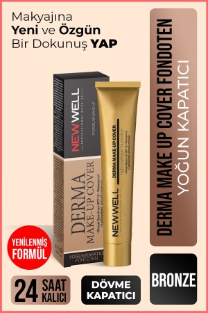 Derma Make-up Cover Foundation – Bronze - 2