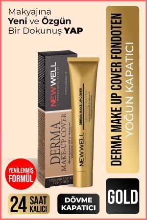 Derma Make-up Cover Foundation – Gold - 2