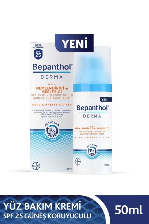 Derma Nemlendirici ve Besleyici Kuru ve Hassas Ciltler İçin 50 ml - 1