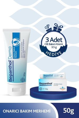 Derma Repair Pflegesalbe 50 gr + 3 Hautpflegecreme 3. 5g SET. BPTN. 139 - 2