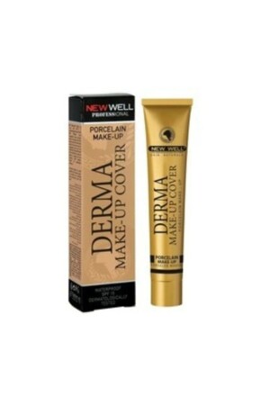 Derma Yoğun Kapatıcı Fondöten 30ml 01 Gold 8680923304816 - 2