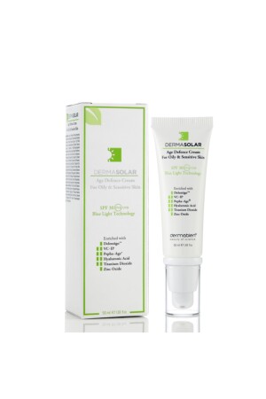 Dermasolar® Oily & Sensitive Skin (Für fettige und empfindliche Haut) Farblos 50 ml 8683249452254 - 3