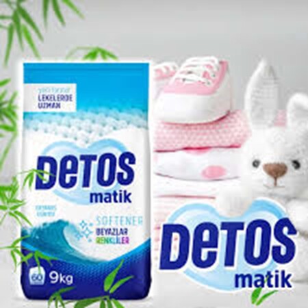 DETOS WASPOEDER WHITE&COLOUR 9KG ACTIE - 1