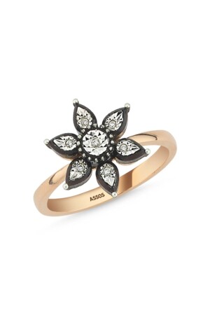 Diamant-Blumenring - 1