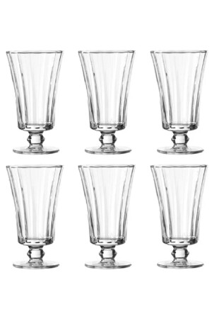 Diamant-Kaffee-Wasserglas mit Glanz, 120 cm³, 6-teilig, Fma412033 - 2