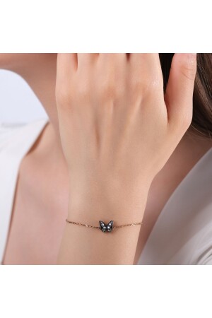 Diamantarmband mit Schmetterlingsmuster - 1