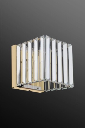 Diamond Double Color LED Square Gold Sconce 1605040012609 - 7