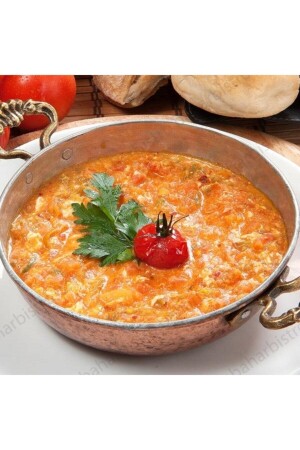 Dicke Kupfer-Einzel-Spiegelei-Pfanne, Kuymak-Menemen-Pfanne, 16 cm, TYC00259962712 - 5