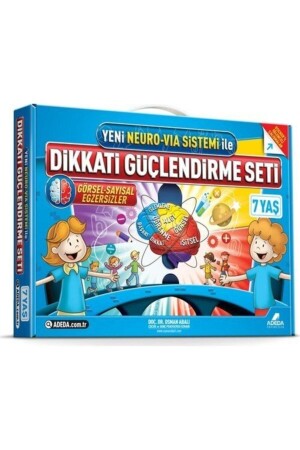 Dikkati Güçlendirme Seti 1. Sınıf - 7 Yaş - Osman Abalı KADEDA53846 - 2