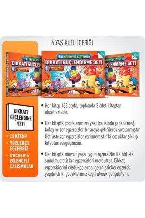 Dikkati Güçlendirme Seti - 6 Yaş - 6