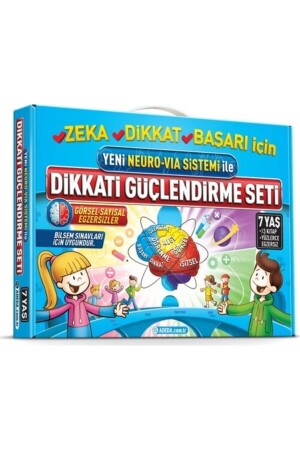 Dikkati Güçlendirme Seti 7 Yaş - Görsel Dikkat Testi - 2