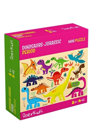 Dinosaurier – Jurazeit-Minipuzzle, 40 Teile, Alter 4 - 2