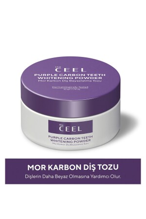 Diş Beyazlatıcı Aktif Mor Karbon Diş Tozu 50 gr - 2