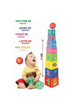 Diytoy Educational Balance Tower-Spiel 8681447072137 - 4