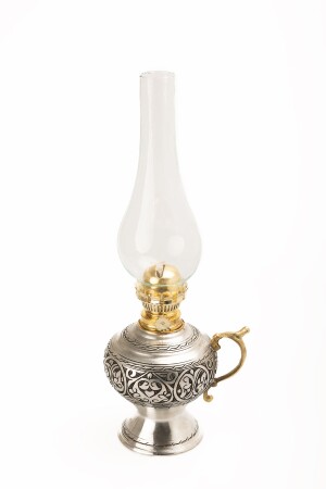 Dmt Gaziantep Kupfer Ottomane Schwere handbestickte Gaslampe Belastung: 38 cm Dicke: 0,8 mm DMT-19056 - 5