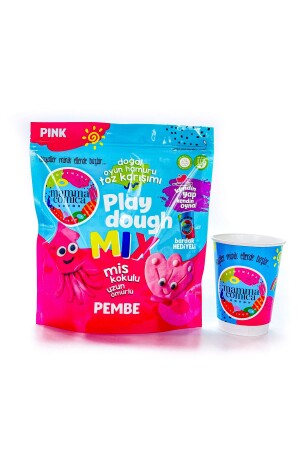 Do It Yourself Play Natural Play Dough Powder Mix-Rosa - 2