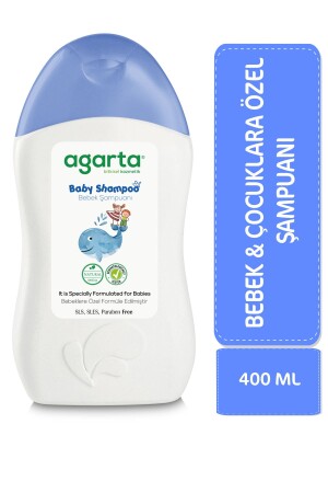 Doğal Bebek Erkek Çocuklarına Özel Bakım Şampuan 400 ml - 4