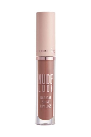 Doğal Işıltılı Dudak Parlatıcısı - Nude Look Natural Shine Lipgloss No:01 Nude DeLight 8691190967406 - 2