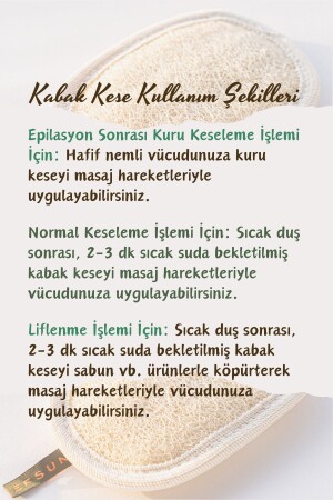 Doğal Kabak Kesesi Lif Selülite Batık Ve Sivilcelere Son - 6