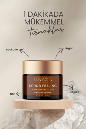 Doğal Manikür & Pedikür Peeling - 5