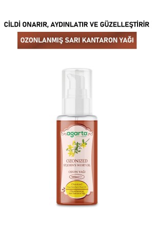 Doğal Ozonlanmış Sarı Kantaron Yağı 100 ml - 80 gr Keçi Sütü Sabunu Hediye - 4