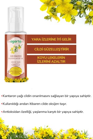 Doğal Ozonlanmış Sarı Kantaron Yağı 100 ml - 80 gr Keçi Sütü Sabunu Hediye - 5