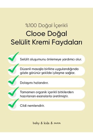 Doğal Selülit Ve Çatlak Giderici Krem (250ML) - Bitkisel İçerikli- Spor İçin Etkili - 4