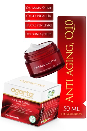 Doğal Yaşlanma Karşıtı Reishi Kremi 50 ml 8699943340117 - 2