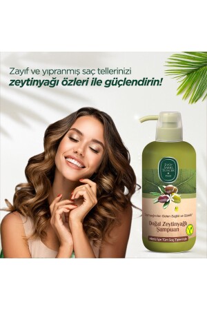 Doğal Zeytinyağlı Şampuan 600 ml - 6