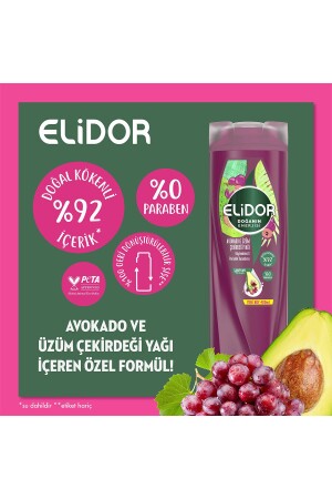 Doğanın Enerjisi Şampuan Avokado Ve Üzüm Çekirdeği Yağı 400 ml X3 - 6