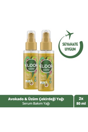 Doğanın Enerjisi Serum Saç Bakım Yağı Avokado Ve Üzüm Çekirdeği Yağı 80ml X2 Adet - 2