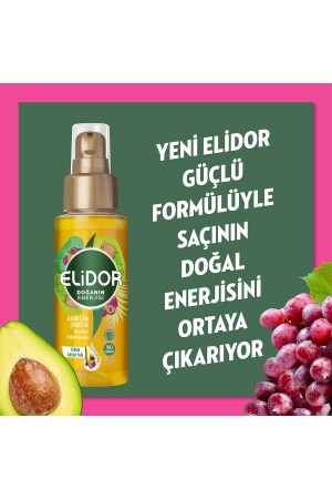 Doğanın Enerjisi Serum Saç Bakım Yağı Avokado Ve Üzüm Çekirdeği Yağı 80ml X2 Adet - 5