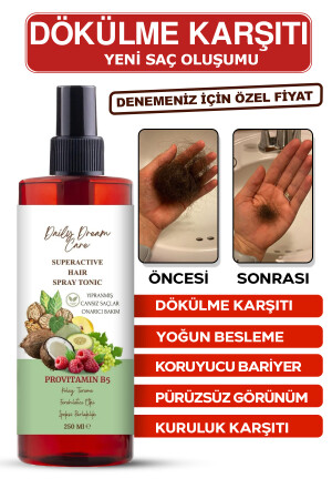 Dökülme Karşıtı Saç Kökü Güçlendirici Hızlı Uzamaya Yardımcı Saç Toniği 250 ml 89714213 - 3