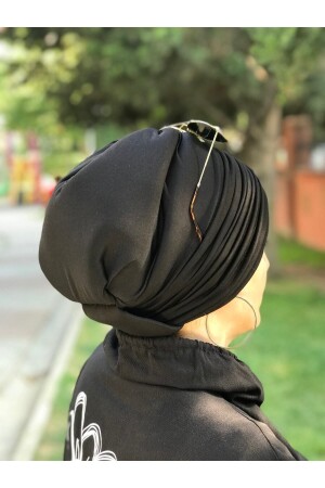 Dolgulu Siyah Drape Dış Bone NB-BDB-01 - 2