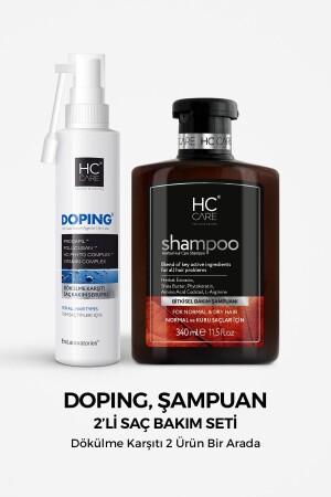 Doping-Shampoo Haarpflege 2er Set - 2