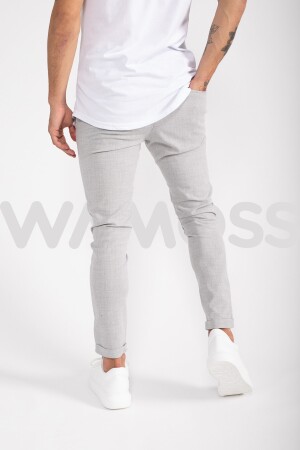 Doppelbeinige Slim-Fit-Joger-Hose WMS058 - 7